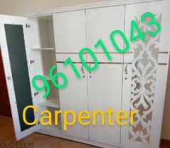 I m carpenter furniture repair and fixing and house Shfting