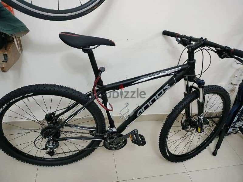 Arinos Bike + Lezyne Tyre Inflator 6