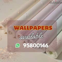 Wallpaper Available for walls, Multiple Designs,3D printed Wallpaper 0