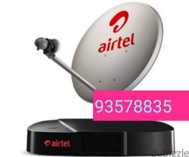 Home service Nileset Arabset Airtel DishTv osn fixing and setting 0