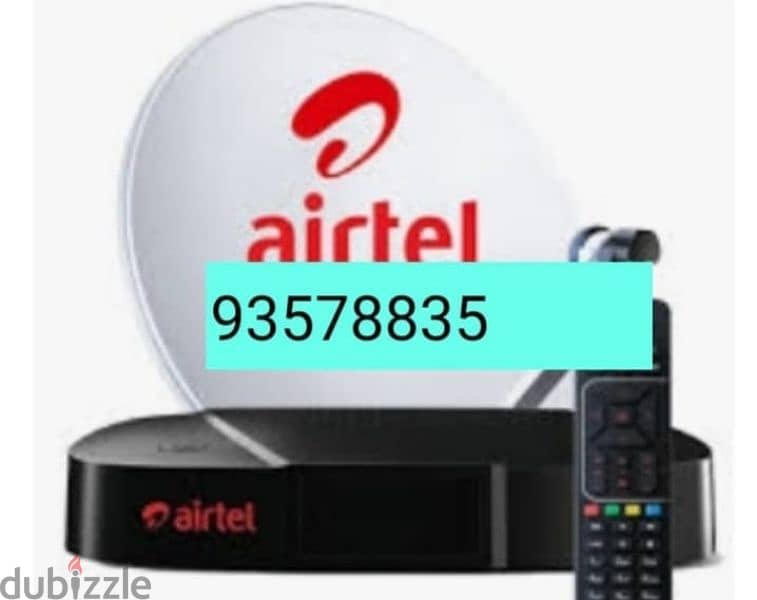 Dish Fixng and setting Airtel nilesat Arabsat Osn 0