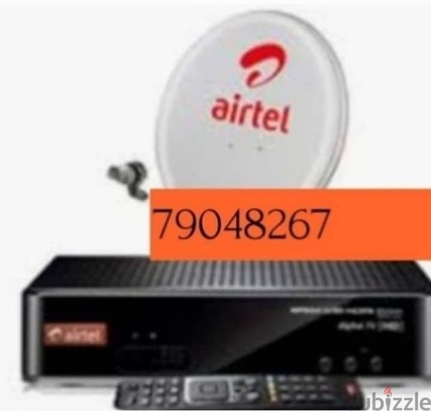 Dish Fixng and setting Airtel nilesat Arabsat Osn 0