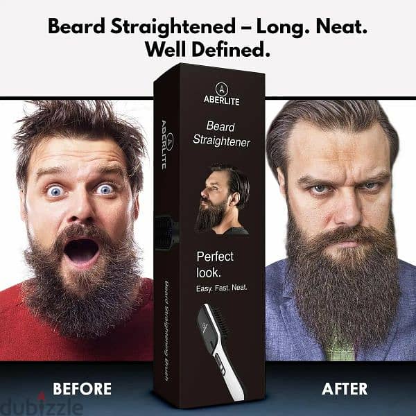 Aberlite Beard Straightener for Men مصفف اللحية الحراري 2