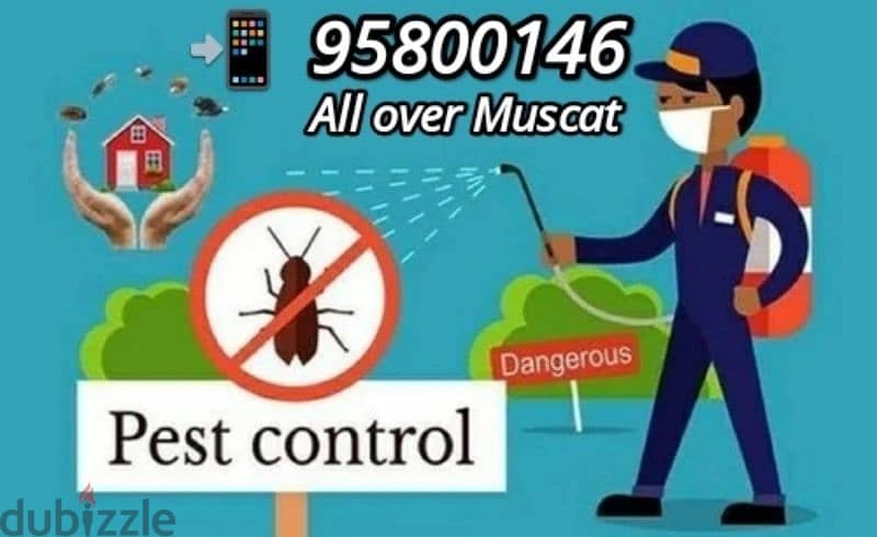 Muscat Best Pest Control services, Bedbugs Treatment available, 0