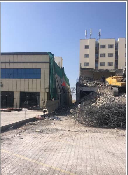Demolition of offices,commercial,residential buildings and warehouses 2