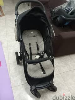 Big Discounted Joie Baby Stroller with full set along with car seat