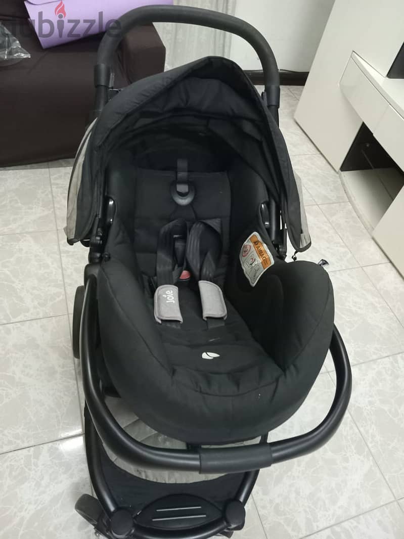 Joie Baby Stroller with full set along with car seat Big Discounted 4