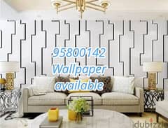 We have Wallpapers for walls, Pasting Services available,Best Quality