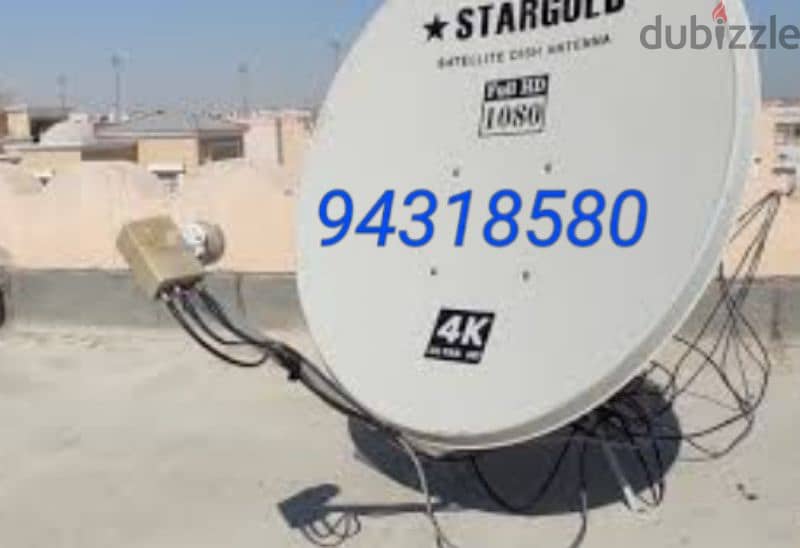 satellite installation and LED fixing 0