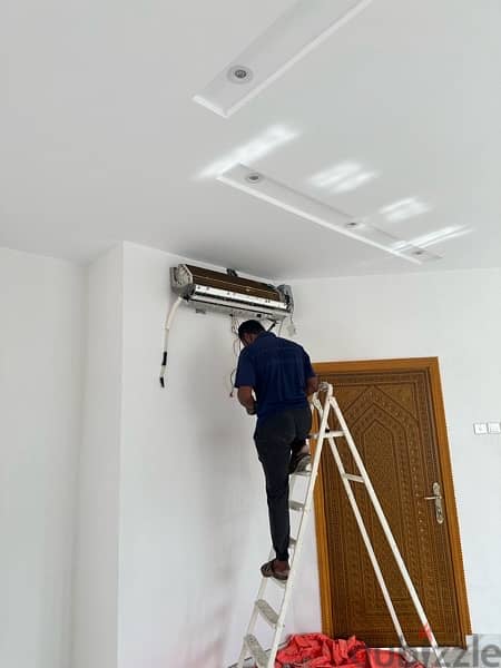 we do Ac copper piping, Ac installation and services 2
