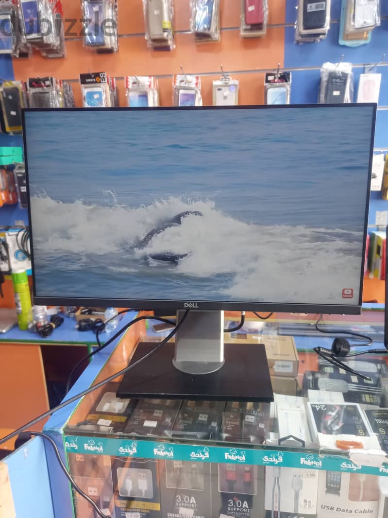 DELL 24 INCH FRAMELESS MONITOR -HDMI-VGA AND DISPLAY PORT AVAILABLE 2