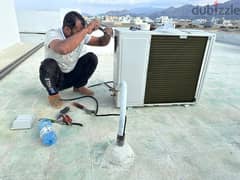 we do Ac copper line installation, Ac installation and services