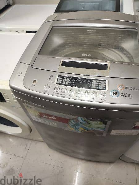 LG 15 kg washing machine available for sale in working condition 1
