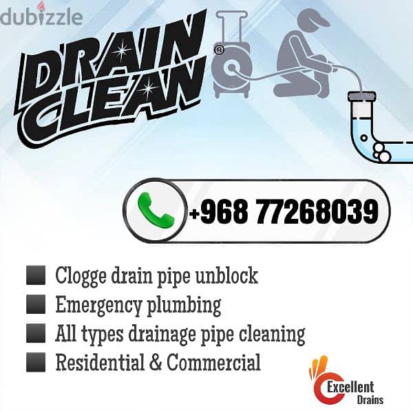 Blockage drain plumbing service & Drain cleaner 3