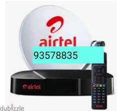 All dish antenna and Receiver Fixing AirTel DishTv