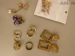 classic  earrings & rings