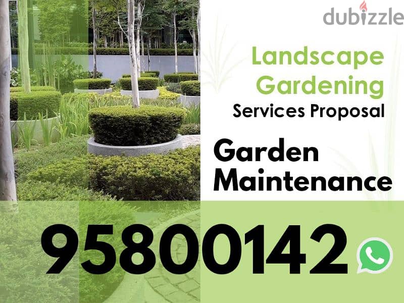 Garden maintenance/Cleaning, Plants Cutting, Tree Trimming, Soil, Pots 0