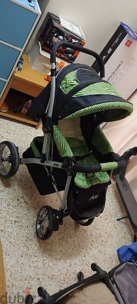 baby stroller / 2 car toys 1