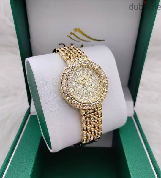 ladies stone watch offer price 2