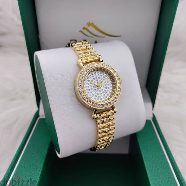 ladies stone watch offer price 5
