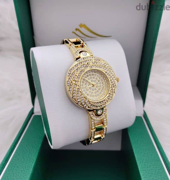 ladies stone watch offer price 8