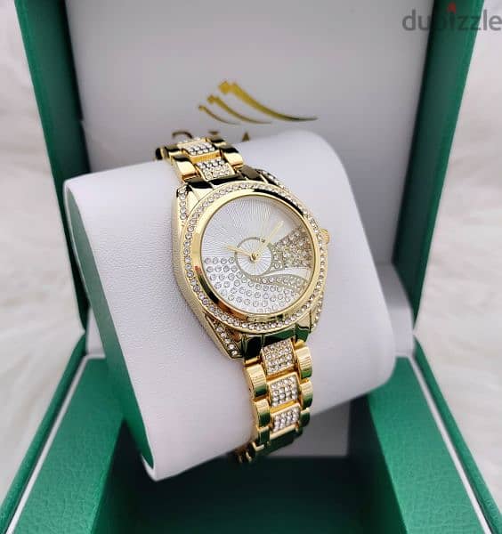 ladies stone watch offer price 11