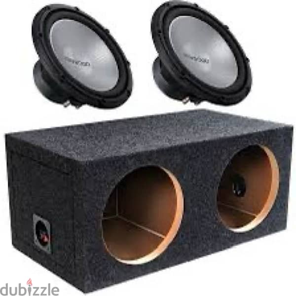 subwoofer for car Kenwood 1000W 2pcs with frame and boxed 1