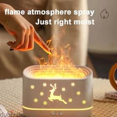 Flame Aroma Diffuser / Humidifierdevice 0
