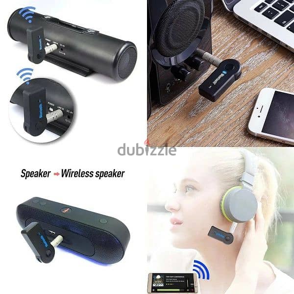 Car wireless music / handsfree Bluetooth receiver 4