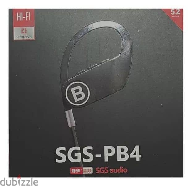 BLUETOOTH HEADSET SGS-PB-4 BLACK 1