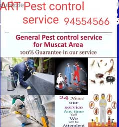 Pest control service with gaurantee