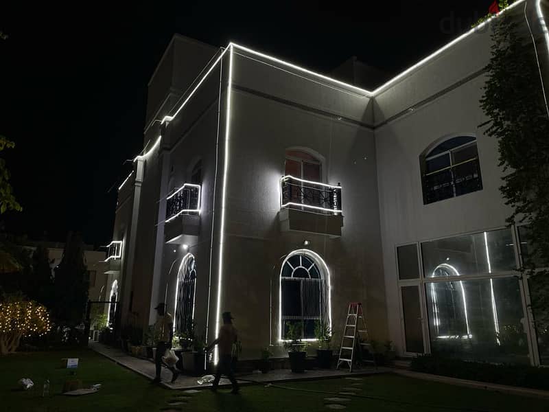 Wedding Lighting rental تأجير تزيين إضاءات الزفاف 5