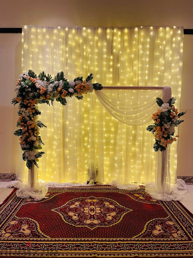 Wedding Lighting rental تأجير تزيين إضاءات الزفاف 7