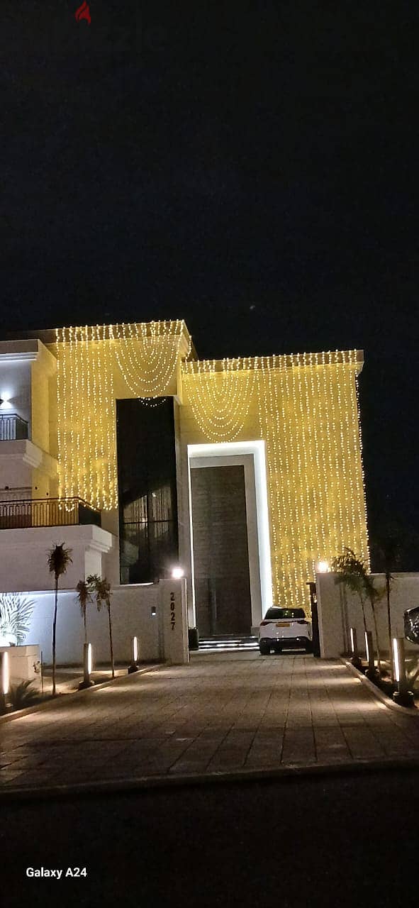 Wedding Lighting rental تأجير تزيين إضاءات الزفاف 9