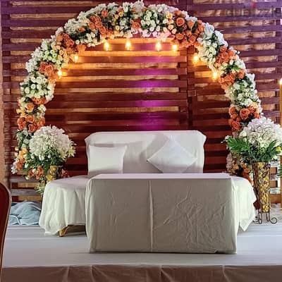 Rent Wedding Stage Rental تأجير مسرح الزفاف