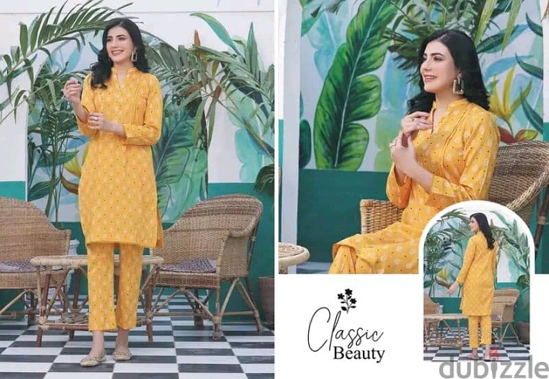 unstitched lawn two piece Pakistani brand suits 3
