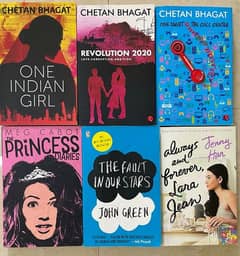 6 Novels Chetan Bhagat & others 0