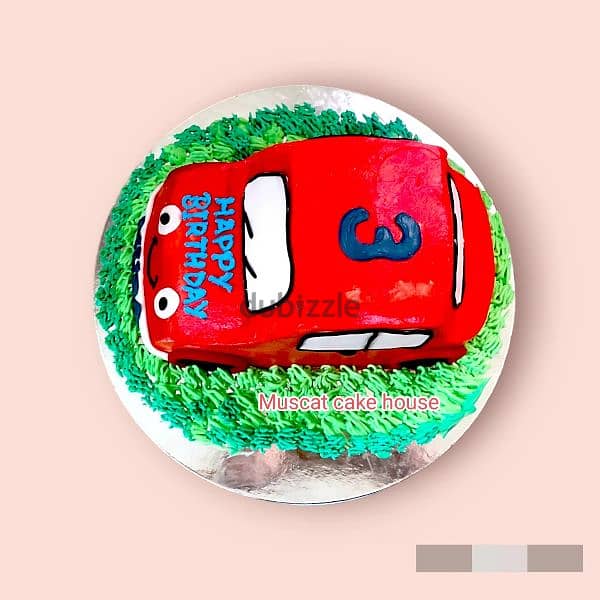 car cake 1 kg + 3