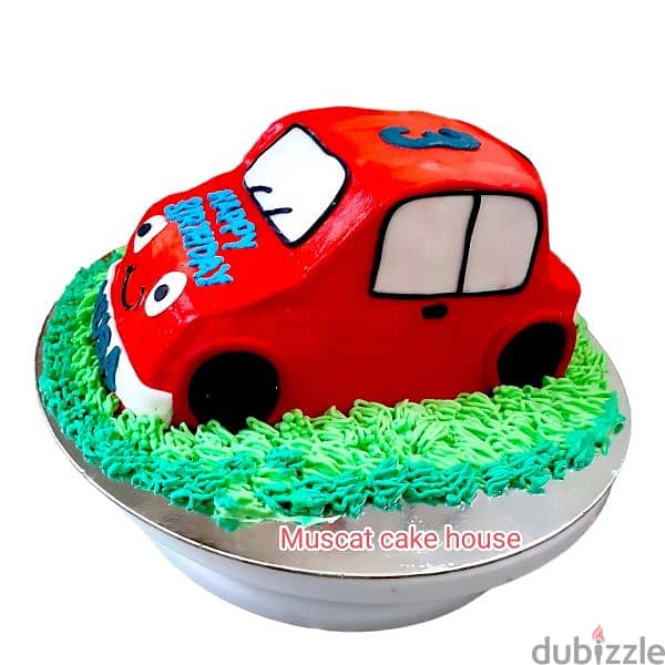 car cake 1 kg + 4