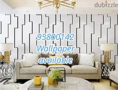 Wallpapers available for walls, Multiple Designs, Pasting services, 0