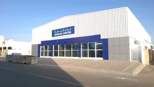 مركز خدمات و صيانة السيارات في ابراء للايجار