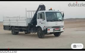 Truck for rent 3ton 7ton10 ton hiap Monthly daily bais all Oman s
