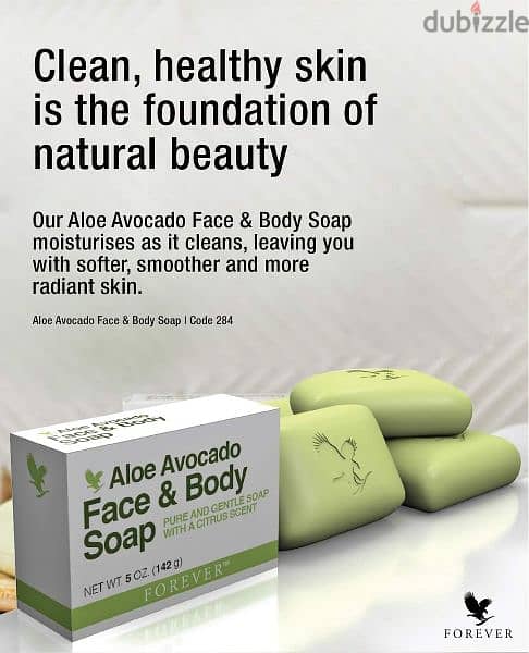 forever avocado face and body soap 7