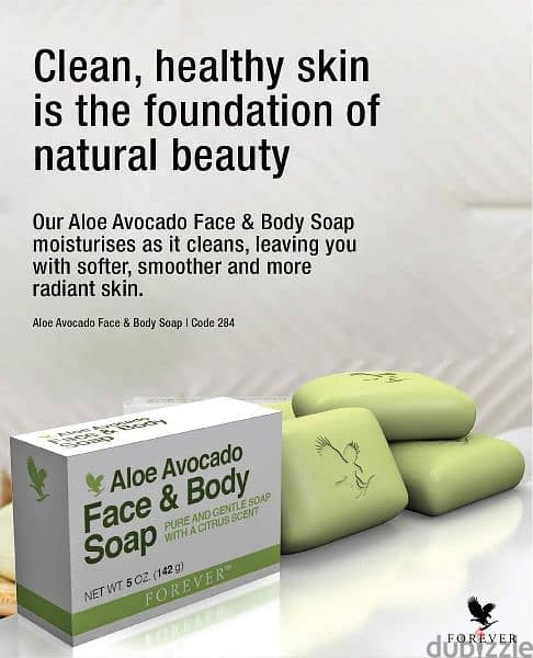 forever avocado face and body soap 8