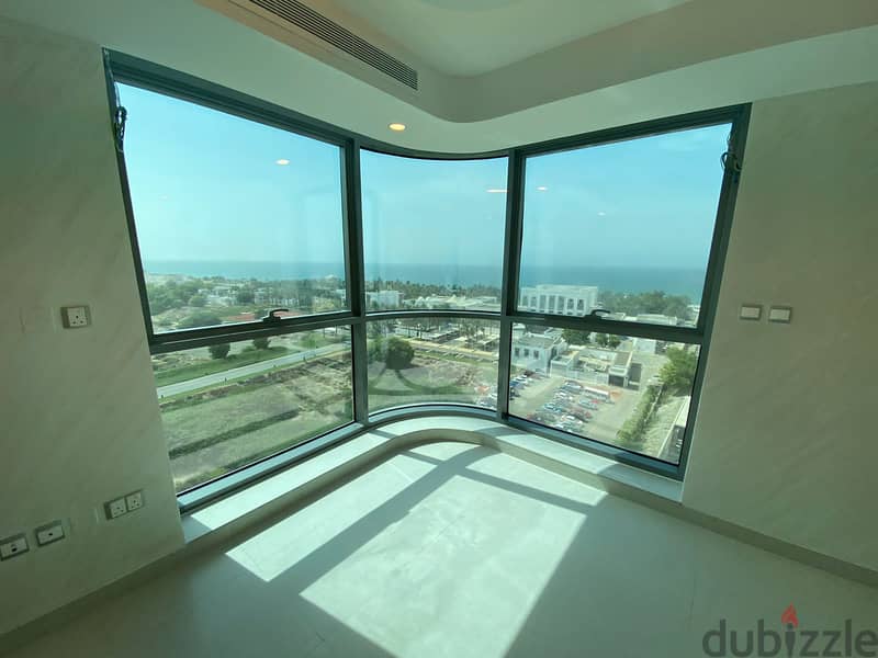 3 + 1 BR Amazing Sea View Apartment in Ghubrah 7