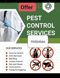 Pest control service with gaurantee 0