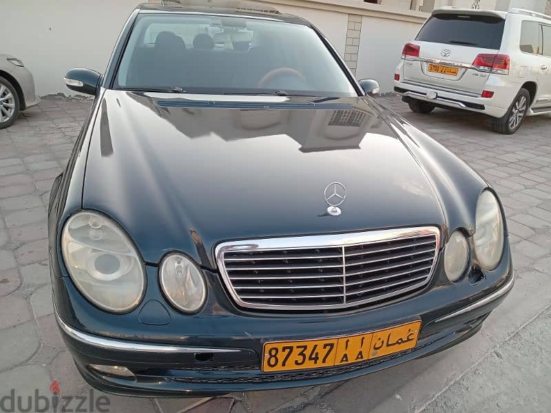 مرسيدس E500 قوة في الطريق و اقتصاد في البنزين 2