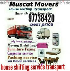 House shifting service carpenter pickup truck