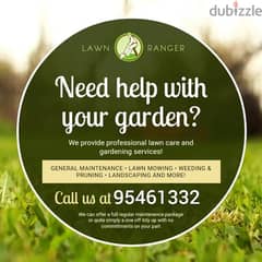 Plants and Tree-cutting Gardening Cleaning Lawnmower service