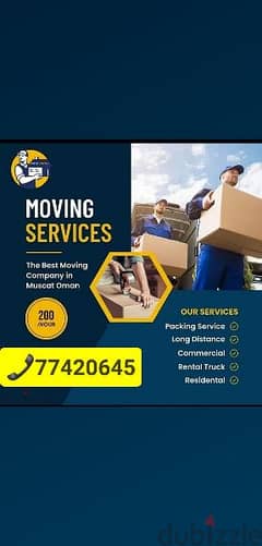 q Muscat Movers and Packers House shifting office villa